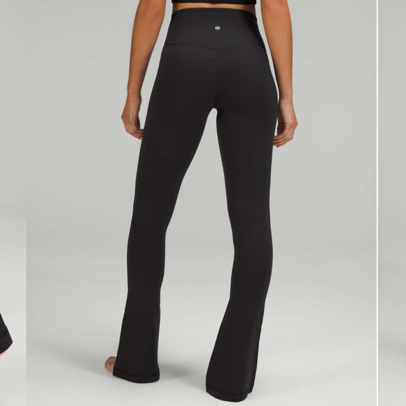 lululemon athletica Black Flared Pants - Picture 1 of 5